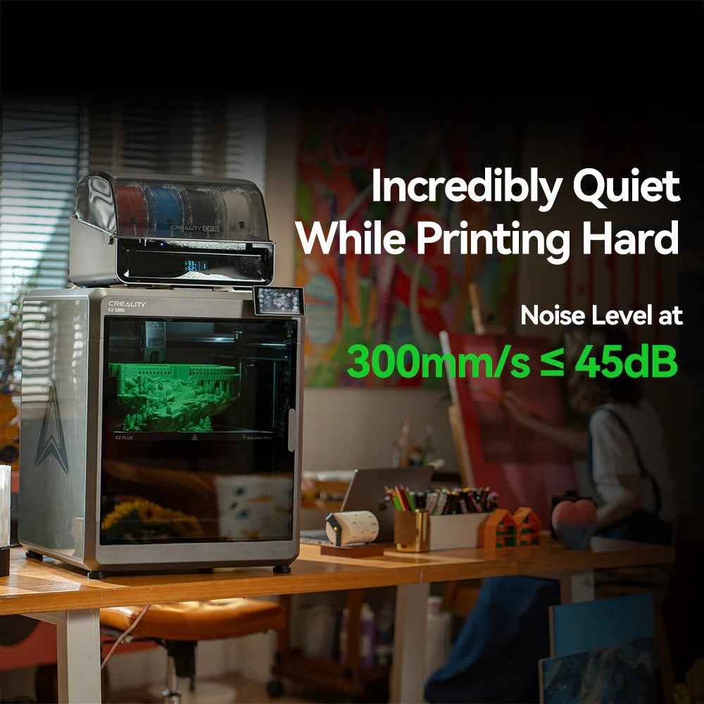 Creality K2 Plus Combo 3D Printer | Industrial-Grade 3D Printer| Official Authorized Global Version Creality -3DxWorld