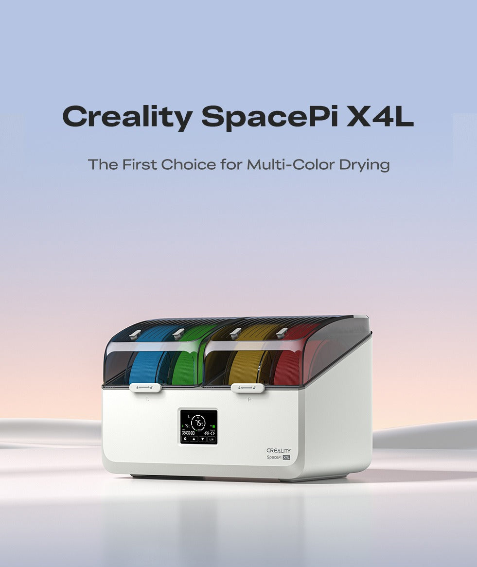Creality SpacePi X4L 耗材烘乾盒 | 雙獨立烘乾腔體 | 官方授權正品
