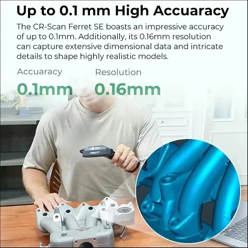 Creality CR-Scan Ferret SE 3D 掃描器 | 高性價比高精度掃瞄 | 官方授權行貨