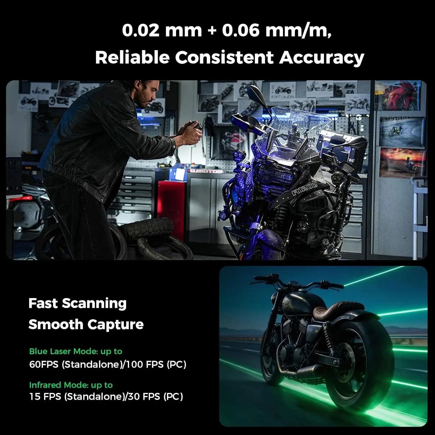 Creality 創想三維 Sermoon P1 一體化專業 3D 掃描器 | 獨立工作站及工業級高精度 [香港行貨]